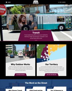 ATA Outdoor Media Website